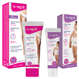 X-Epil szőrtelenítő krém