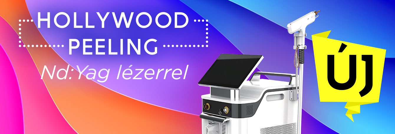 Újdonság! Hollywood Peeling gépek professzionális szalonkezelésekhez