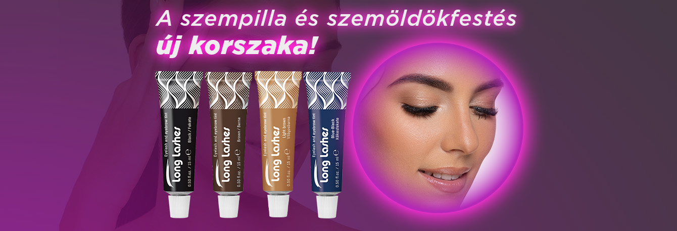 A szempilla és szemöldökfestés új korszaka!