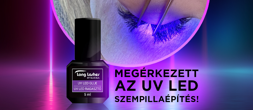 UV LED szempillaépítés a Long Lashestől