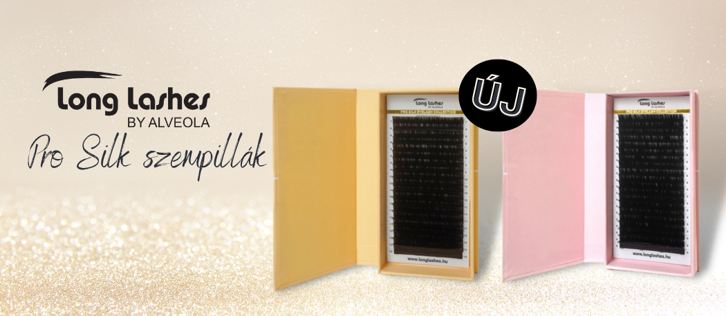 Új Long Lashes Pro Silk szempillák az ultrakönnyű és extrán természetes hatásért