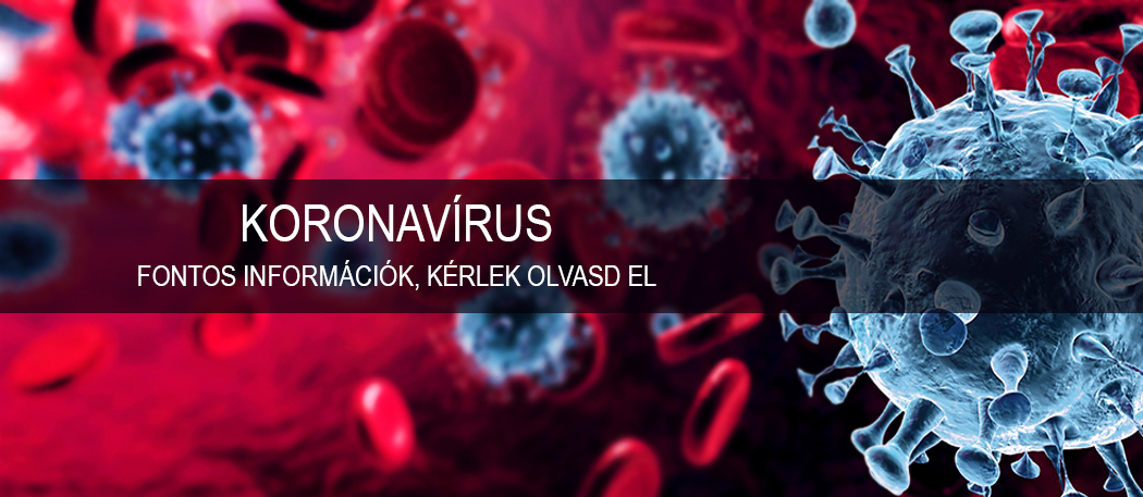 KORONAVÍRUS - Fontos információ