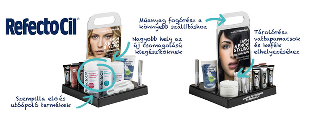 Megújult asztali display a RefectoCil-től