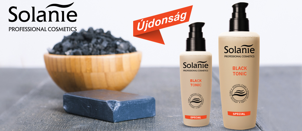 Új Solanie fekete tonikok a tökéletesen szép arcbőrért