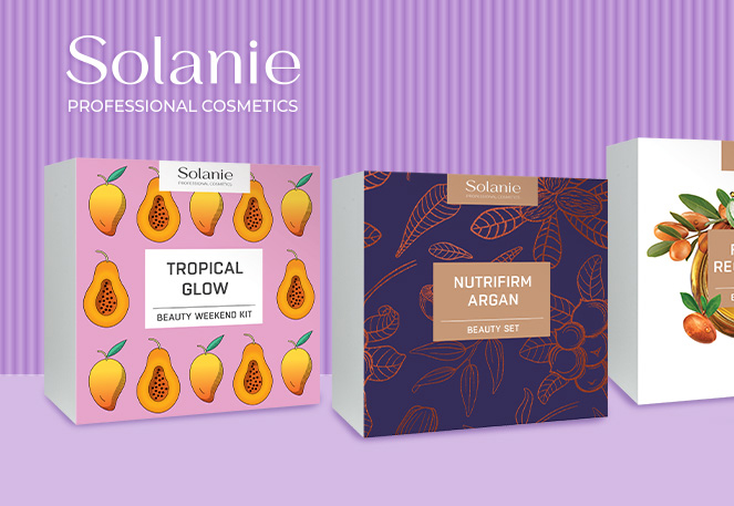 Új Solanie szépségszettek a hatékony otthoni bőrápolásra szabva