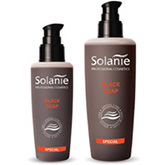 Solanie fekete szappan kabin kiszerelésben is