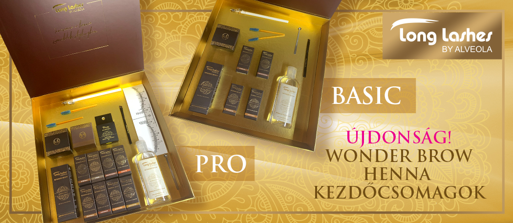 ÚJ Long Lashes Wonder Brow Henna kezdőcsomag