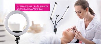 Új pillás és sminkes lámpák termékkínálatunkban