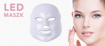 2 az 1-ben anti-aging és akne kezelő LED maszk