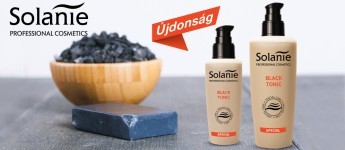 Új Solanie fekete tonikok a tökéletesen szép arcbőrért