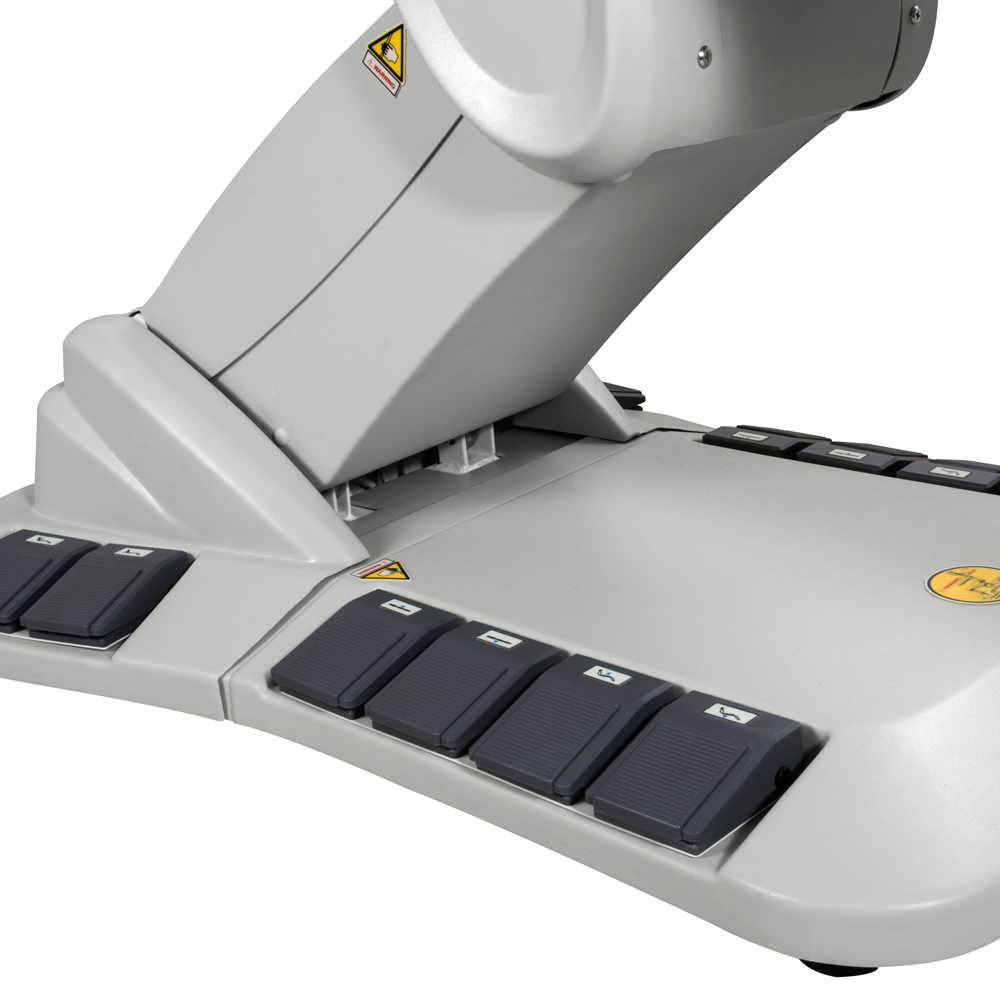 Medical Plus 4 motoros kezelőágy szürke