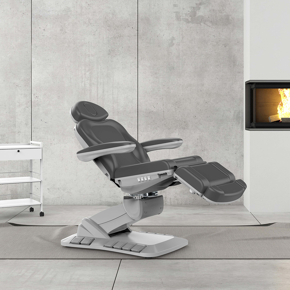 Medical Plus 4 motoros kezelőágy szürke