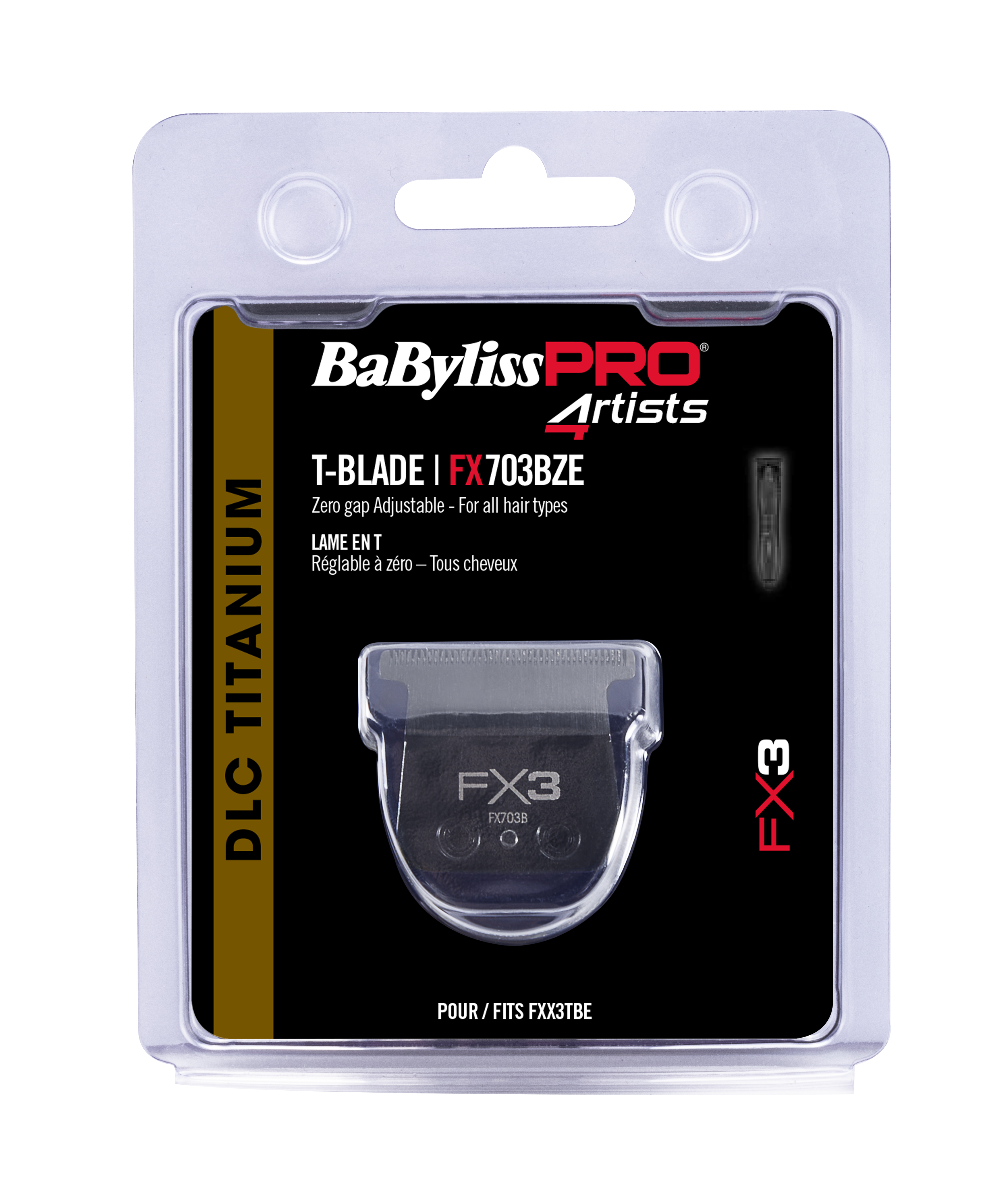 BaByliss PRO trimmelő penge FX3 DLC titánium penge  BPFXX3TBE