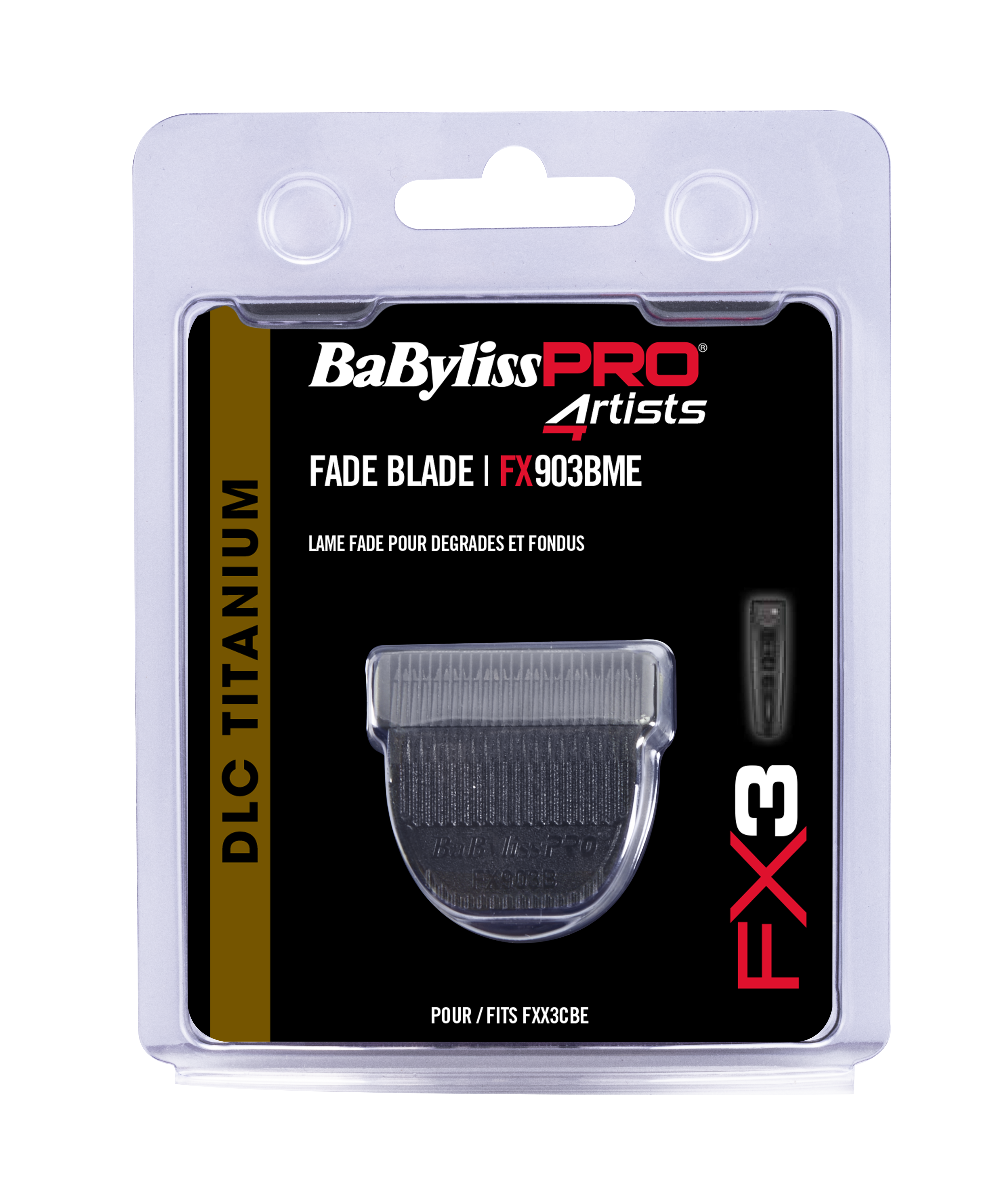 BaByliss PRO fade penge titánium FX3