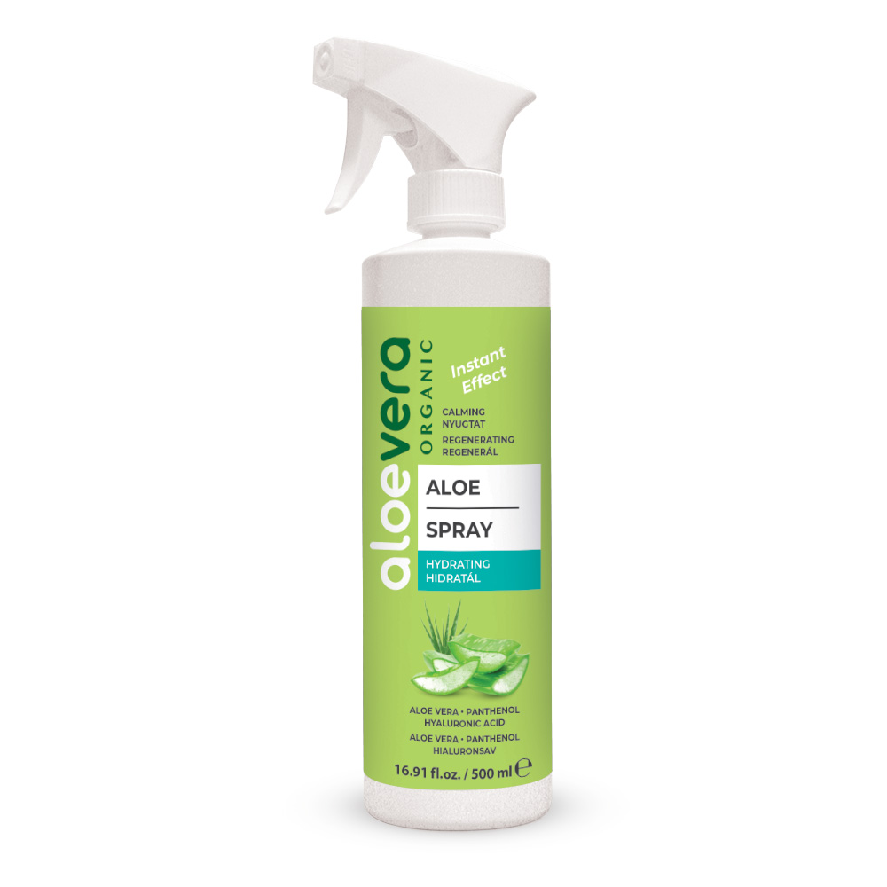 Aloe Vera Organic Bőrápoló spray 500 ml