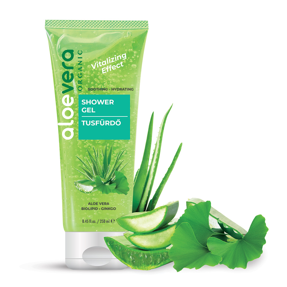 Aloe Vera Organic tusfürdő 250ml - Vitalizing Effect