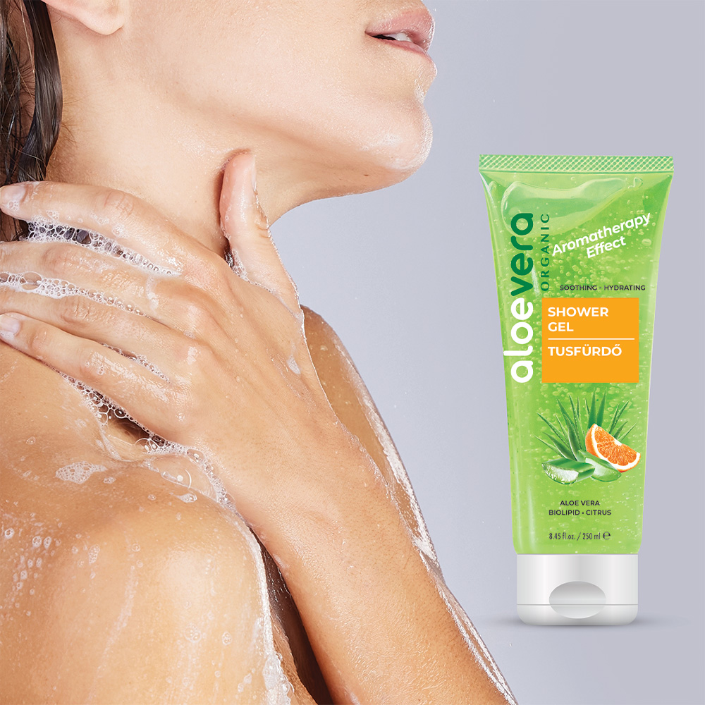 Aloe Vera Organic tusfürdő 250ml - Aromatherapy Effect