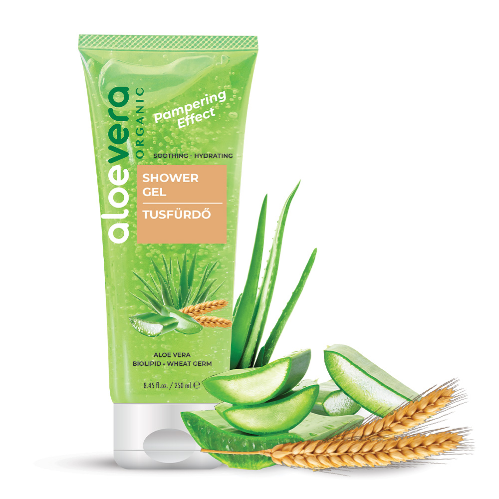 Aloe Vera Organic tusfürdő 250ml - Pampering Effect