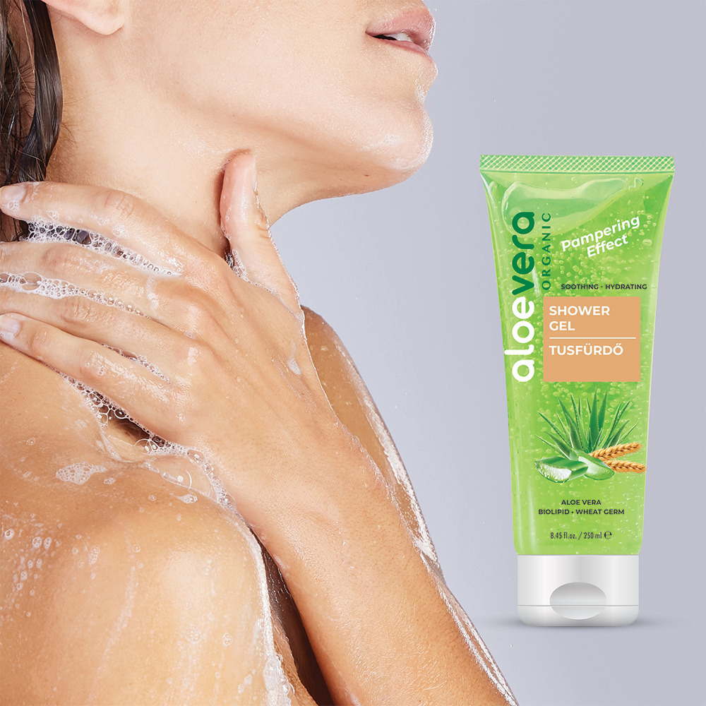 Aloe Vera Organic tusfürdő 250ml - Pampering Effect