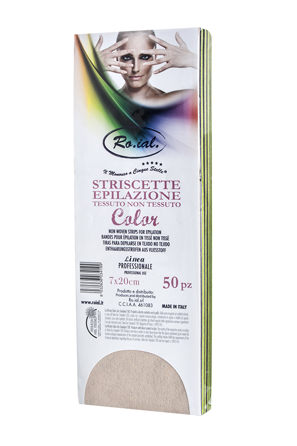 Alveola Waxing Színes Normál gyantapapír 50 db