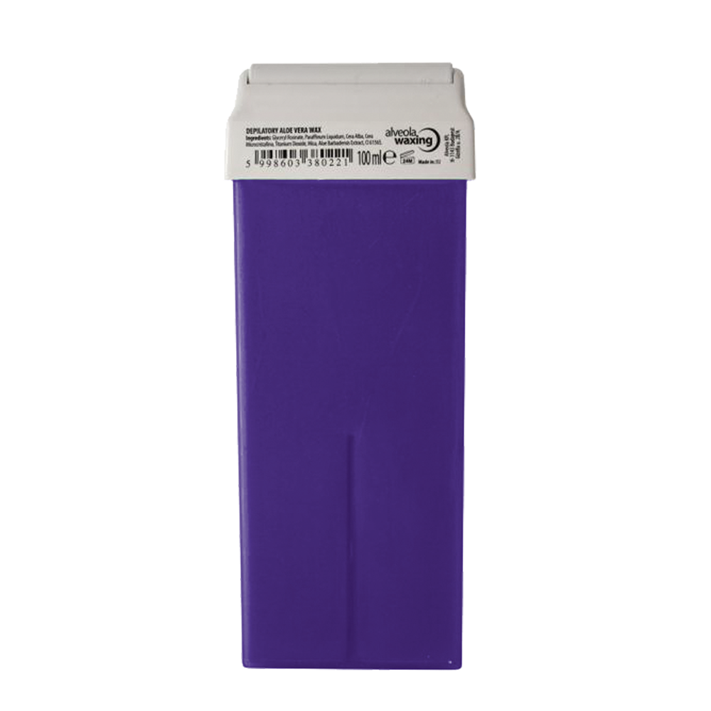Alveola Waxing Levendulás gélgyanta 100ml széles fej