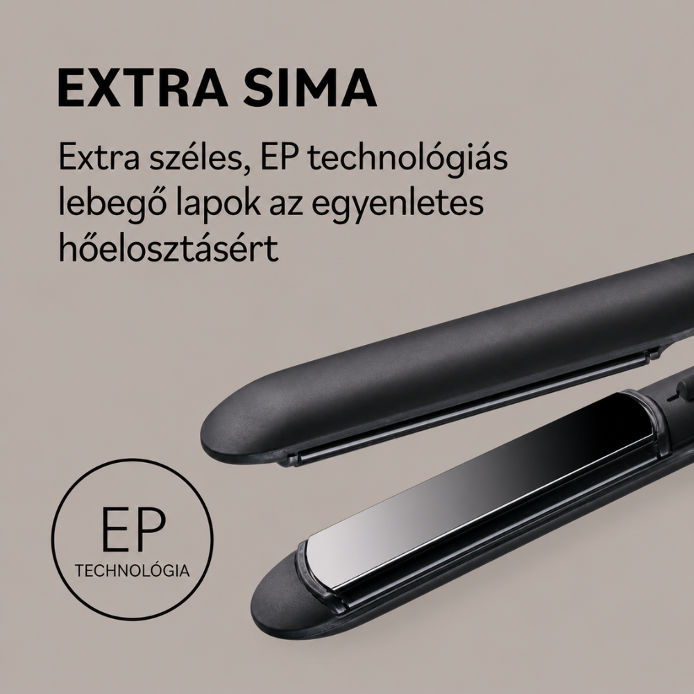 BaBylissPRO Styler széles 38mm professzionális hajvasaló és hajformázó