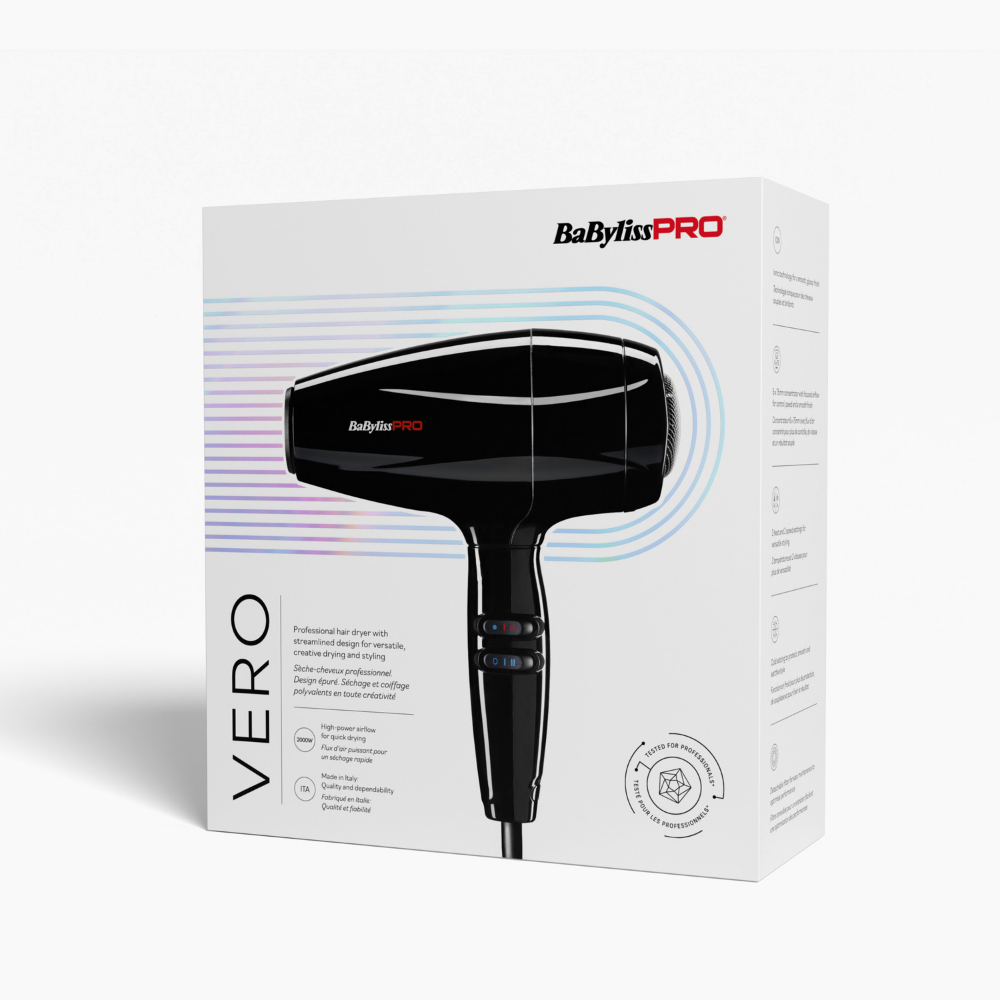 BaByliss PRO Professzionális Vero hajszárító 2000W Ionos