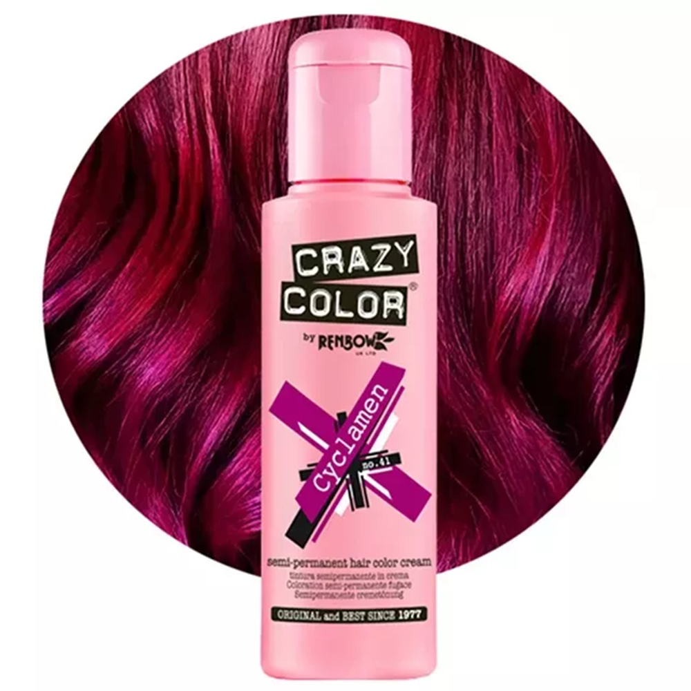 Crazy Color hajszínező 100ml No.41 - Cyclamen
