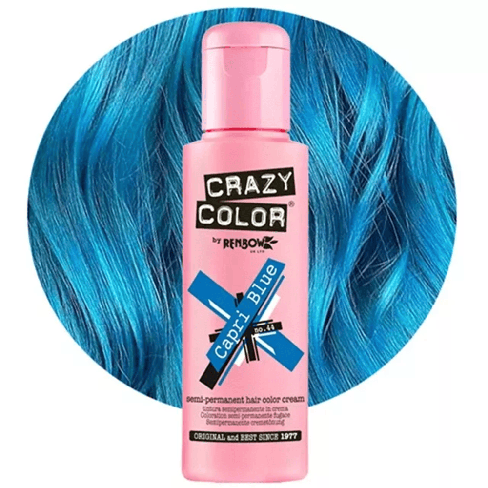 Crazy Color hajszínező 100ml No.44 - Capri Blue