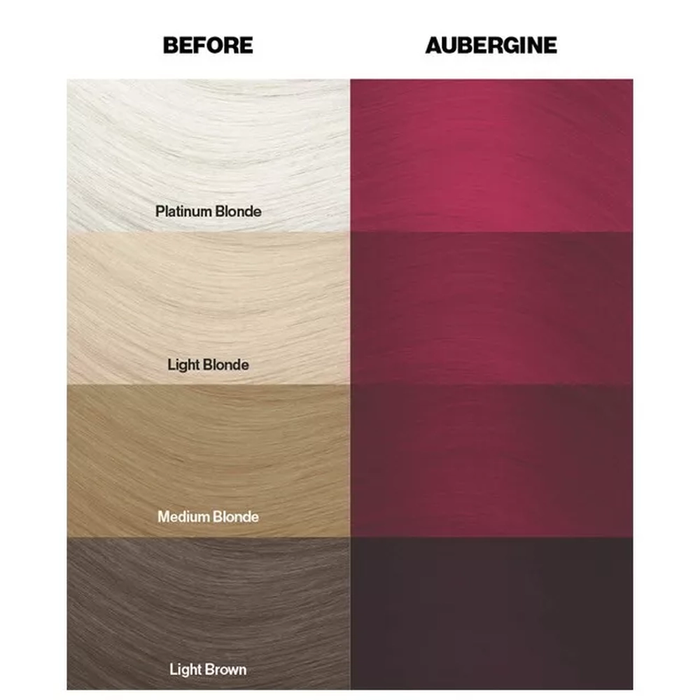 Crazy Color hajszínező 100ml No.50 - Aubergine