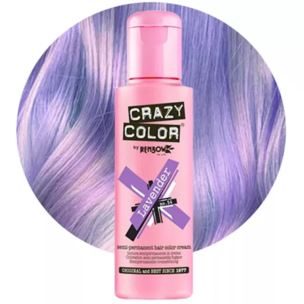 Crazy Color hajszínező 100ml No.54 - Lavender