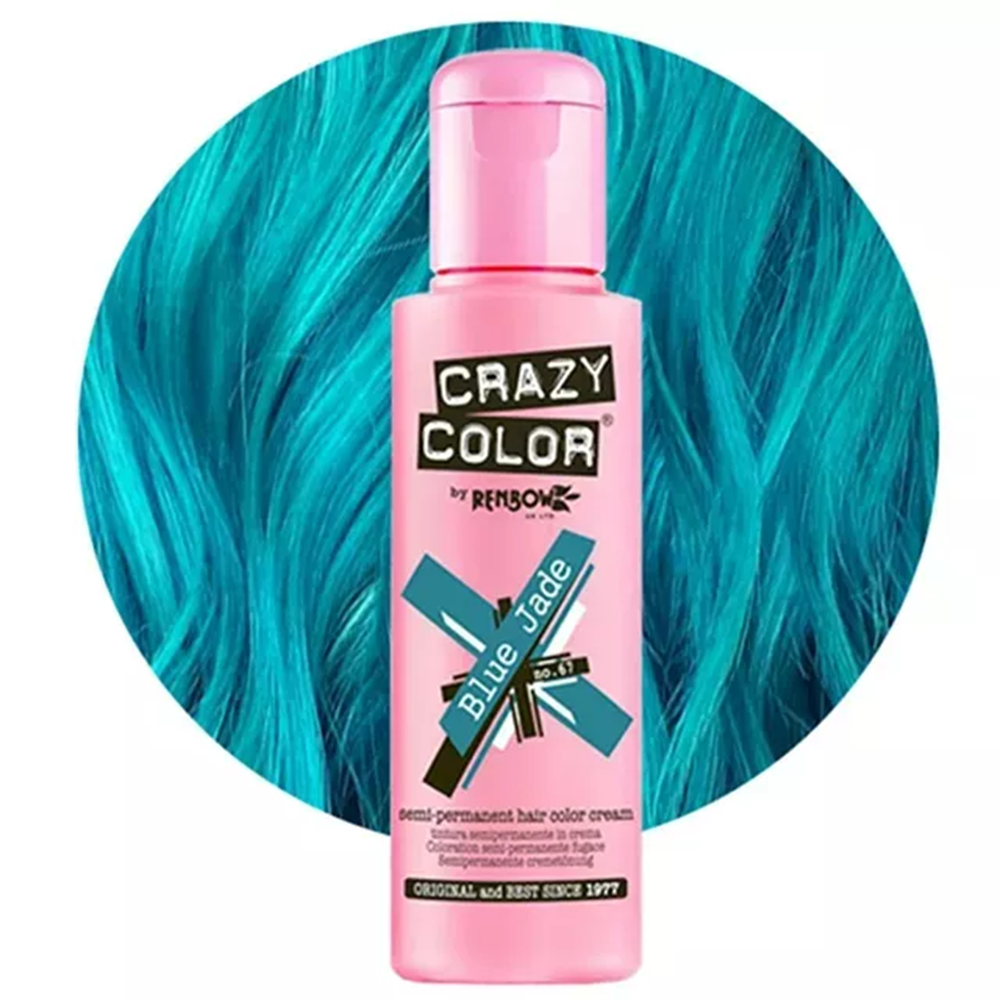 Crazy Color hajszínező 100ml No.67 - Blue Jade