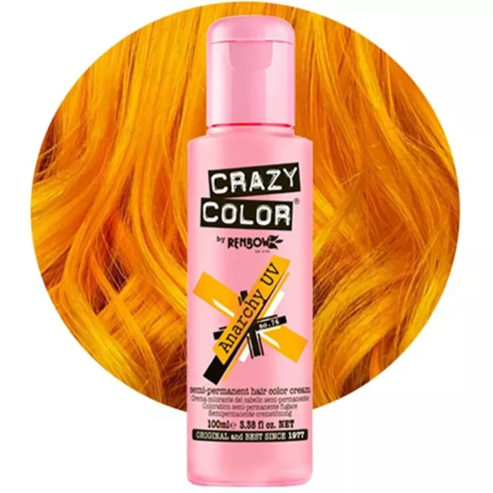 Crazy Color hajszínező 100ml No.76 - Anarchy Neon Orange