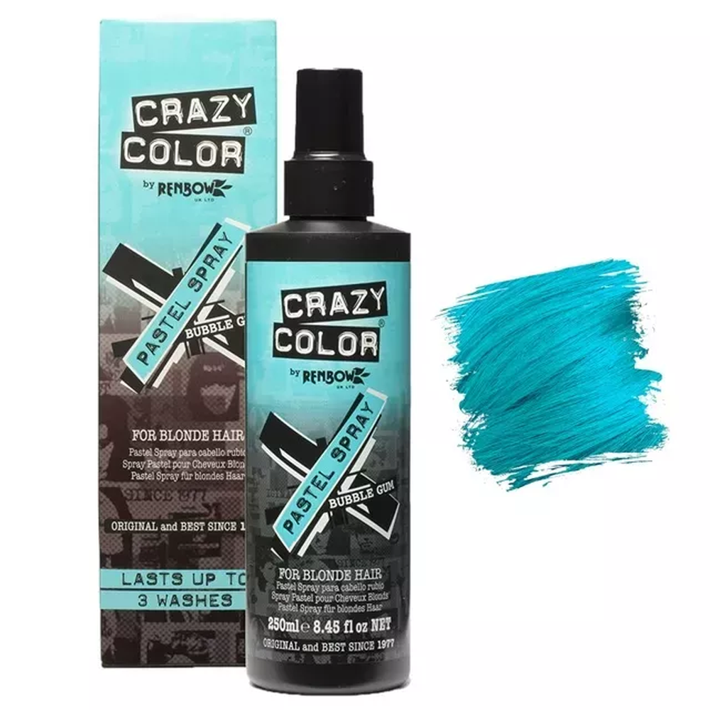Crazy Color Pastel Spray Bubblegum Blue 250ml