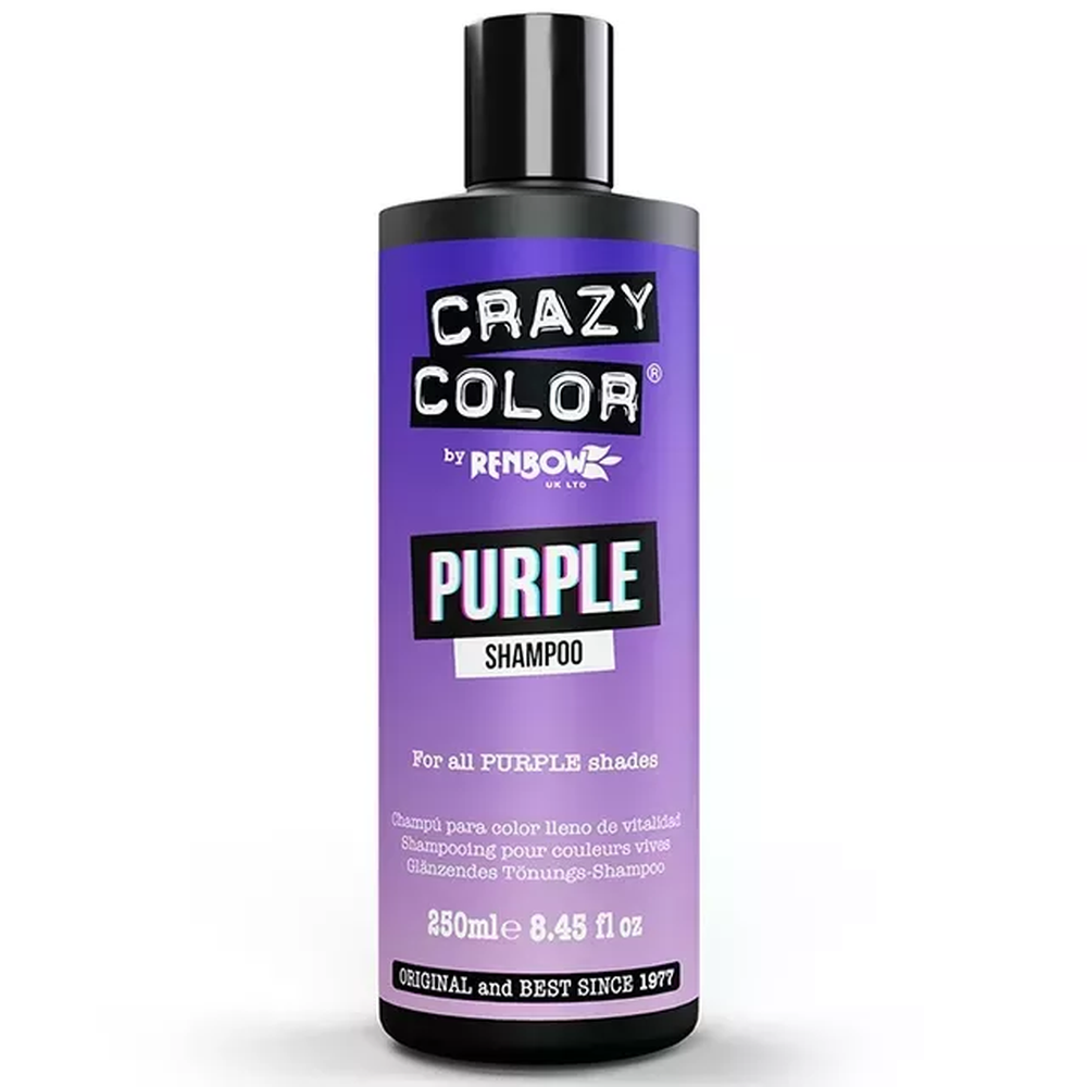 Crazy Color Színezett Hajsampon Purple - Lila 250ml