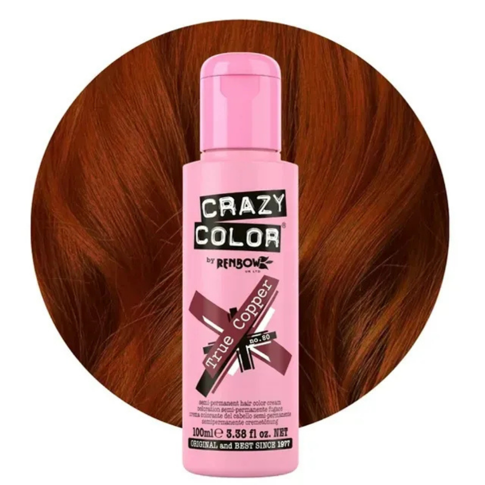 Crazy Color hajszínező 100ml No.80 - True Cooper