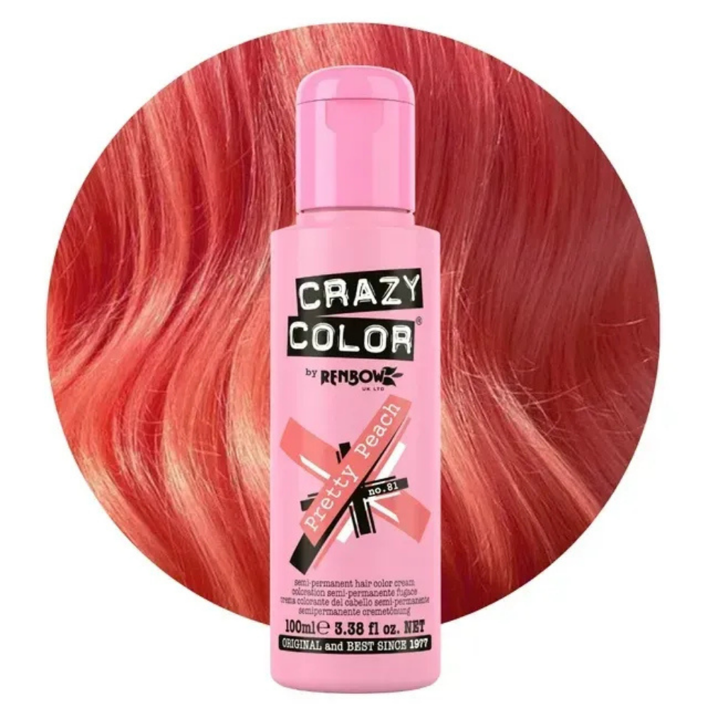 Crazy Color hajszínező 100ml No.81 - Pretty Peach