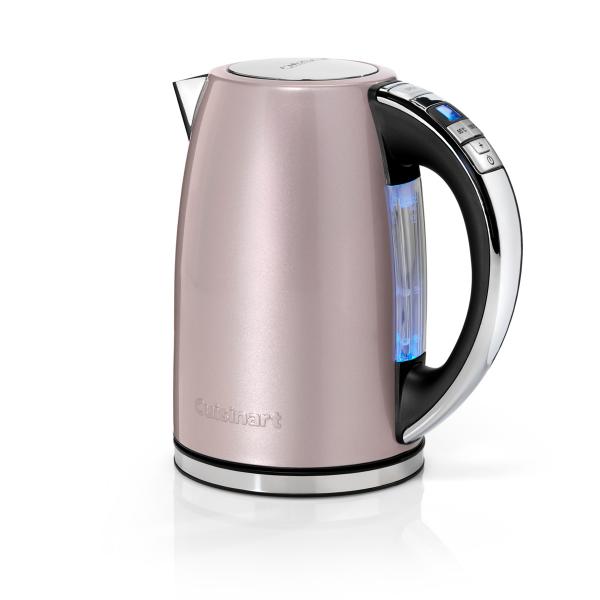 Cuisinart vízforraló 1,7L, 2750W (4 hőm.fokozat) - gyöngyház rózsaszín
