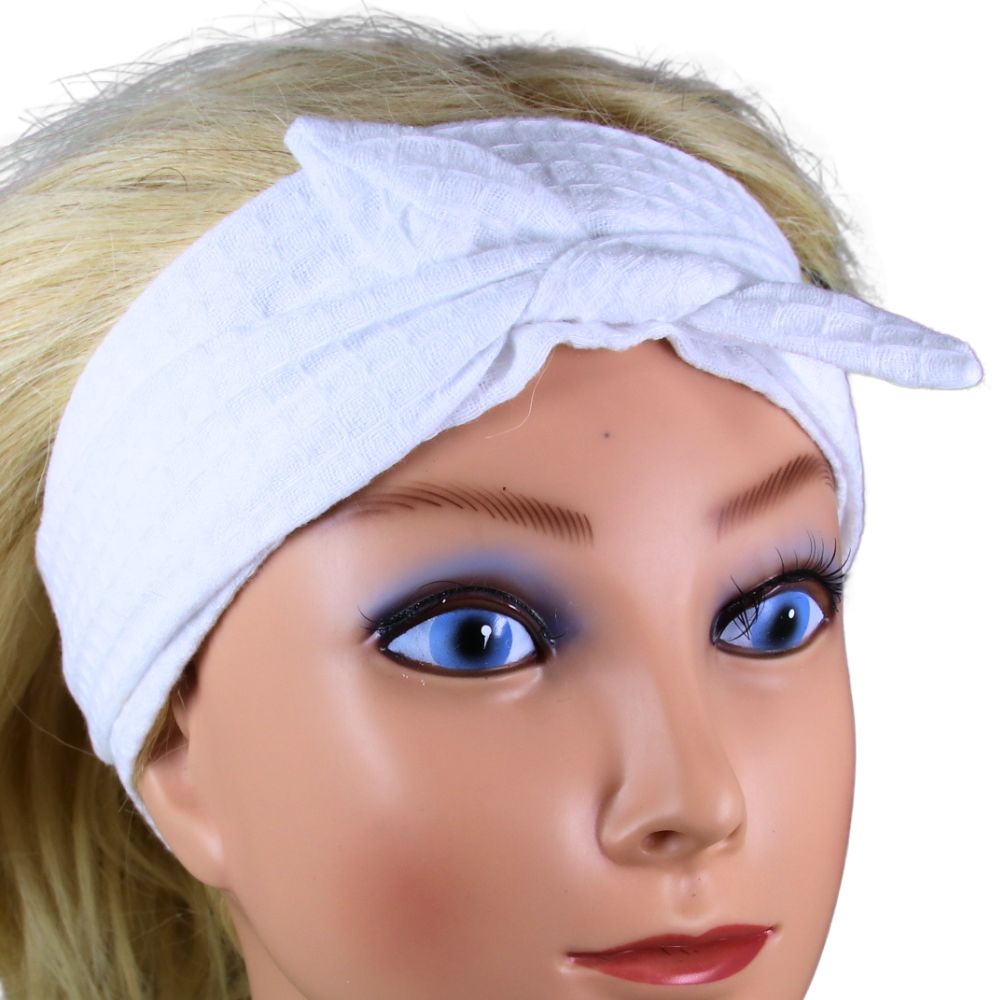 Fejpánt gofri pamut megkötős