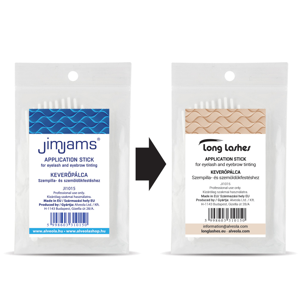 Long Lashes keverőpálcika 10db (műanyag)