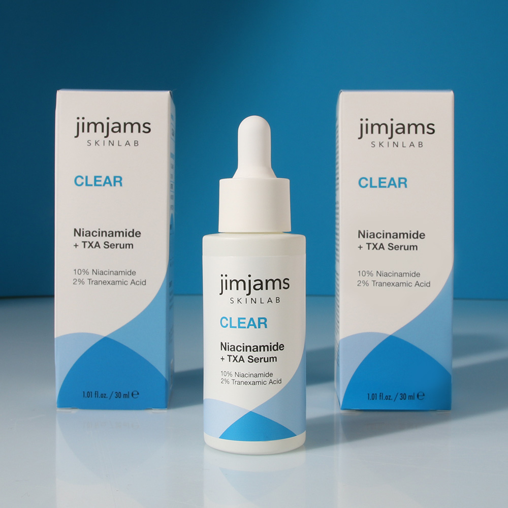 jimjams SKINLAB 10% Niacinamide + 2% TXA szérum 30ml