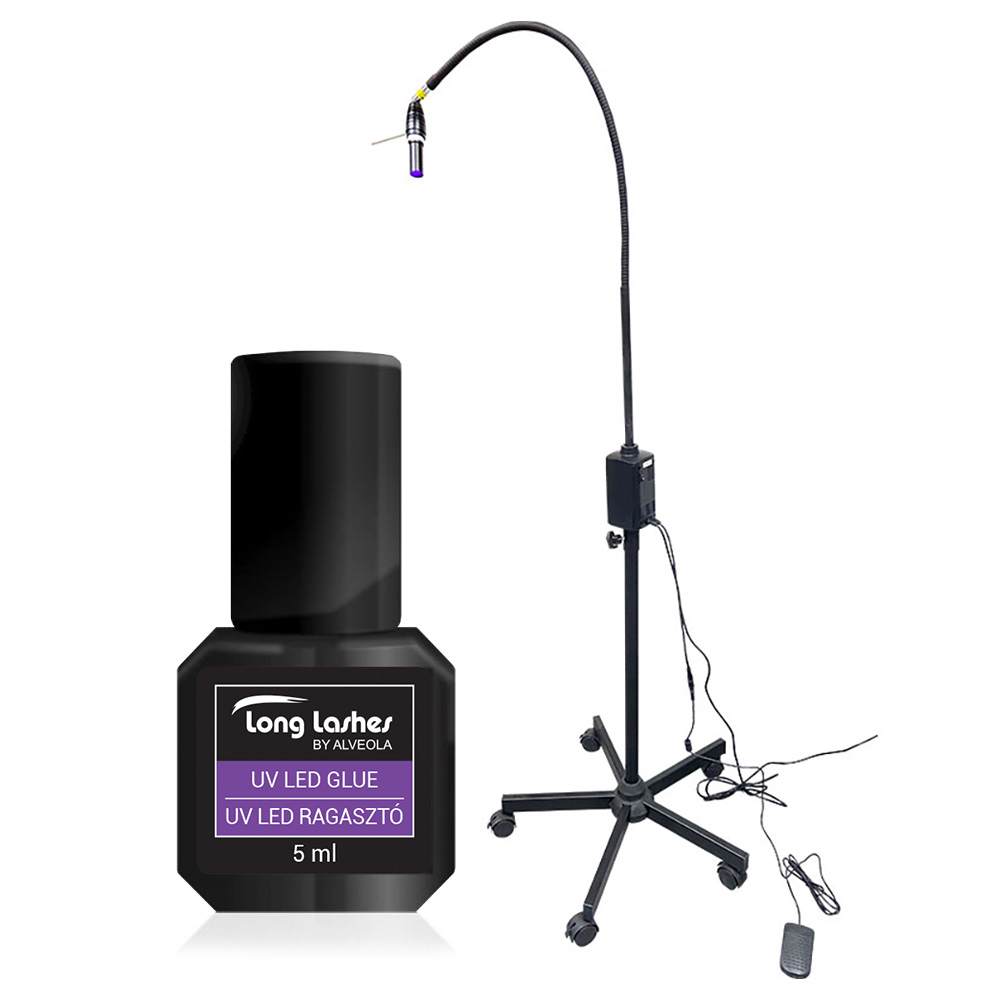 Long Lashes UV LED PRO lámpa+ragasztó