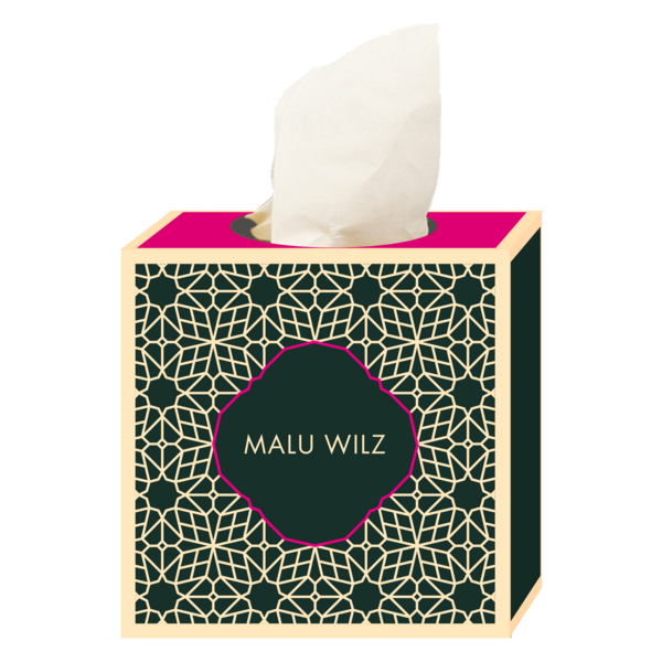 Malu Wilz Kozmetikai papírzsebkendő box