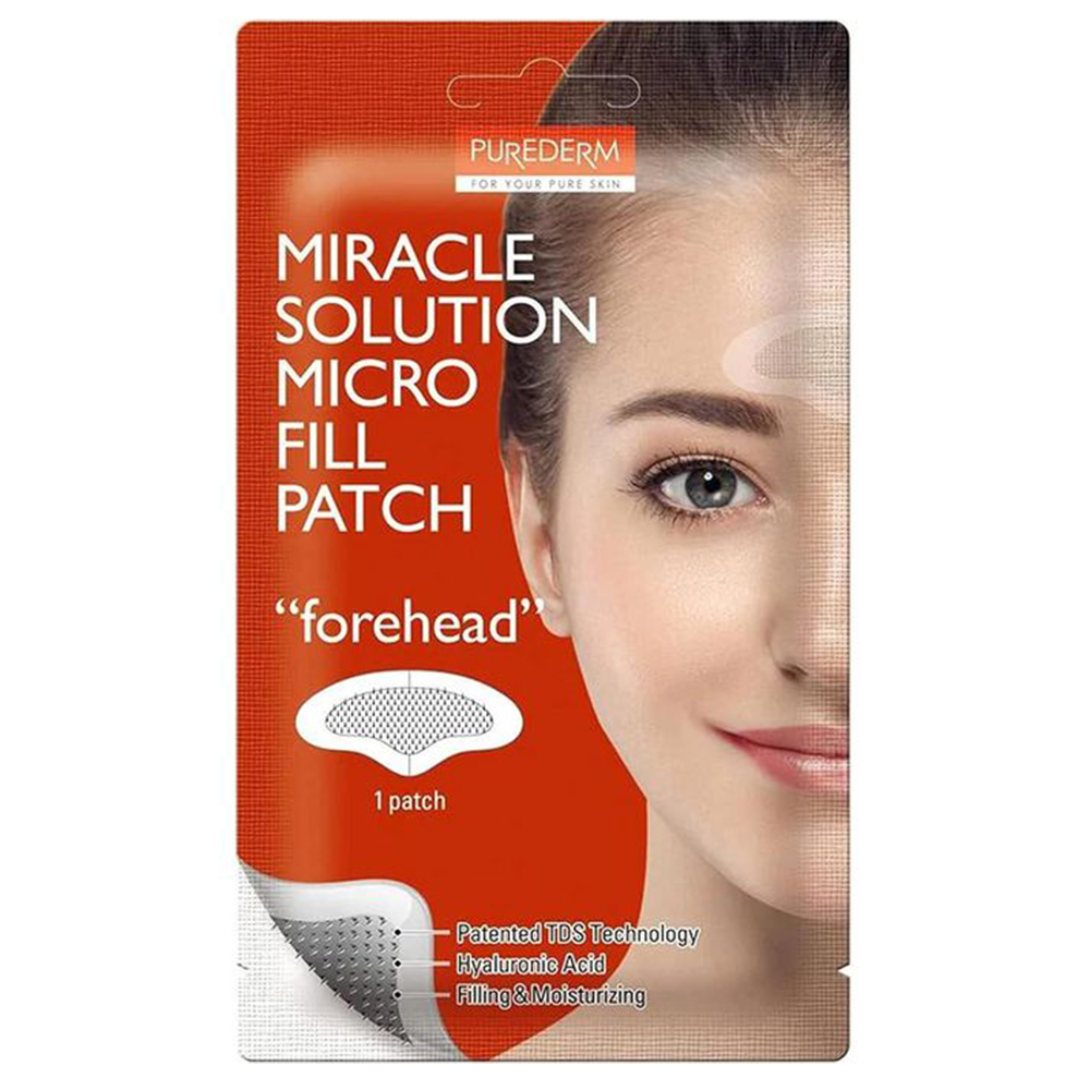 PureDerm Homlok kezelő mikrotűs anti-aging bőrtapasz 1db