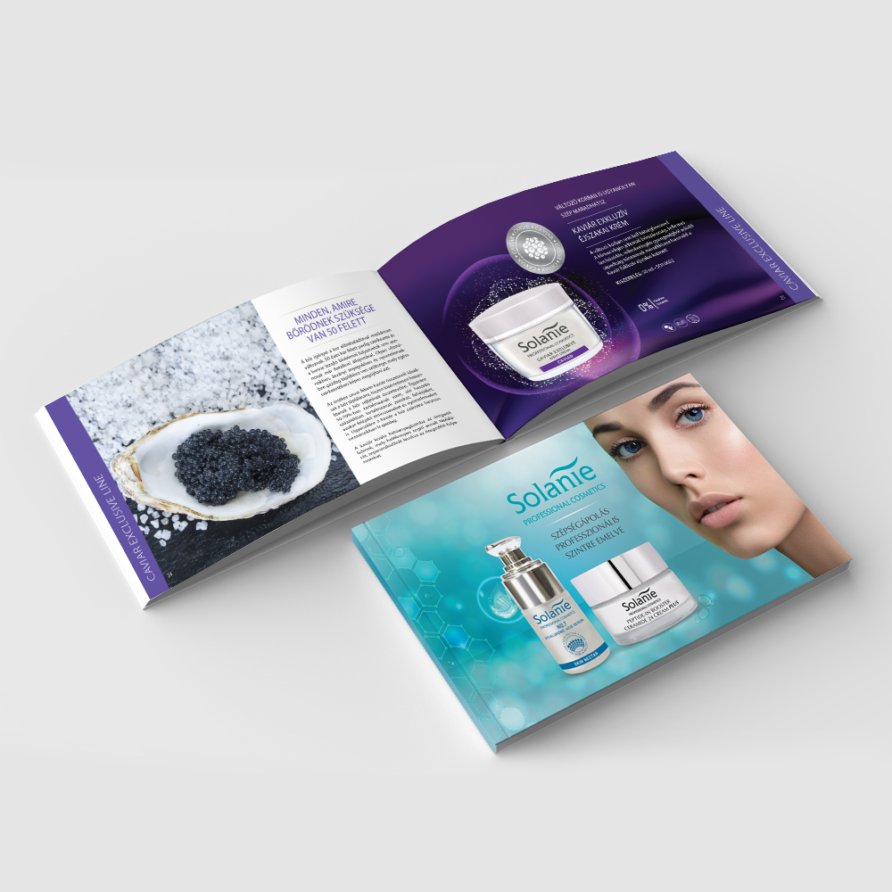 Solanie Értékesítést támogató vendég katalógus