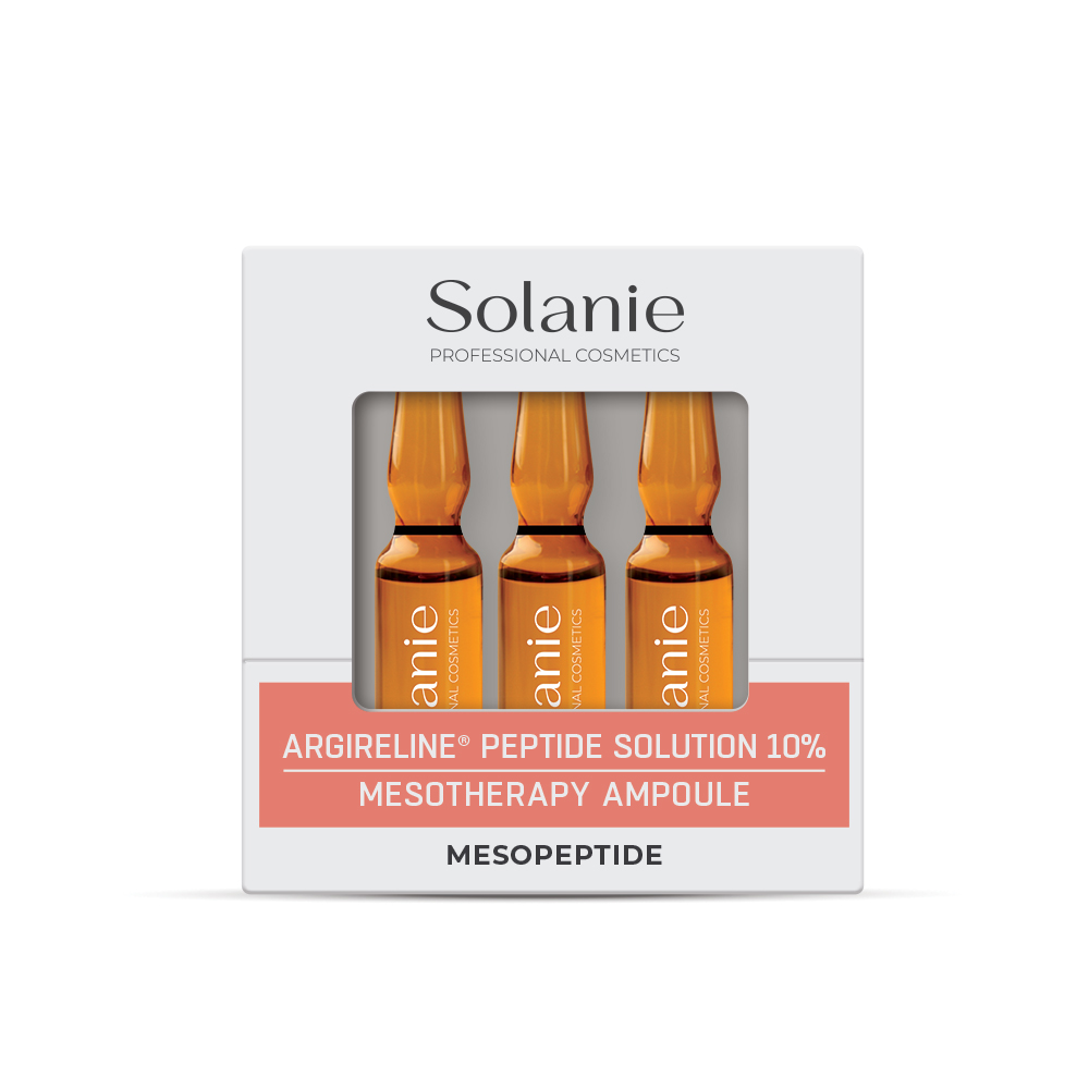 Solanie Argirelin Peptid oldat 10% Mezoterápiás ampulla 3X2 ml