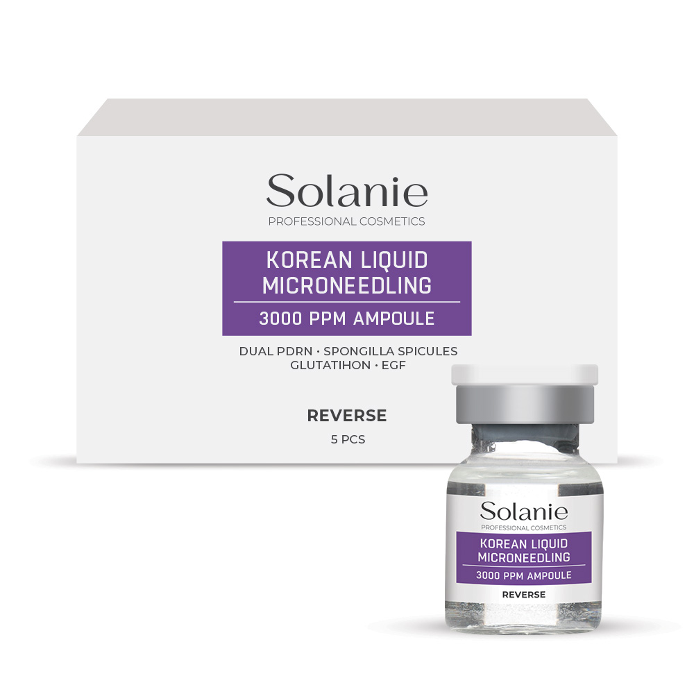 Solanie Reverse koreai dual PDRN szivacstű ampulla 5x5ml