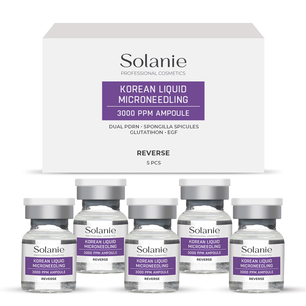 Solanie Reverse koreai dual PDRN szivacstű ampulla 5x5ml