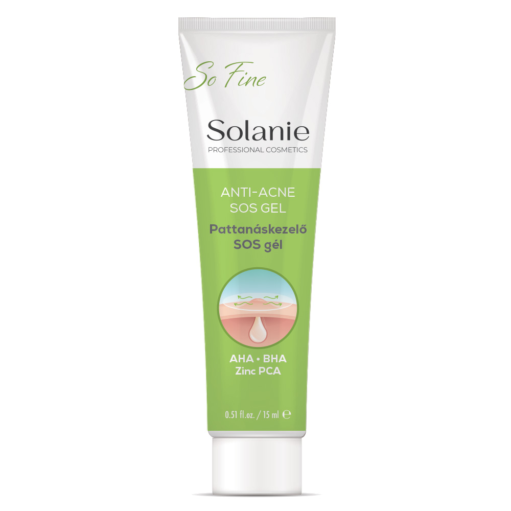 Solanie So Fine Pattanáskezelő SOS gél 15ml