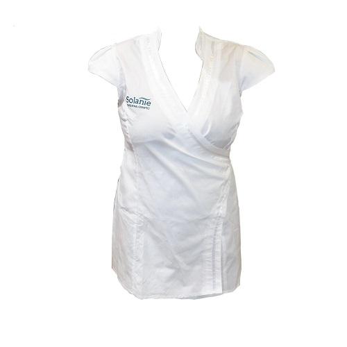 Solanie kozmetikus átkötős ruha 40 méret